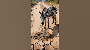 The Heartbreaking Journey of a Fallen Apple Tree🍎🦓। #ai #tree #shorts #zebra #aistory3.0