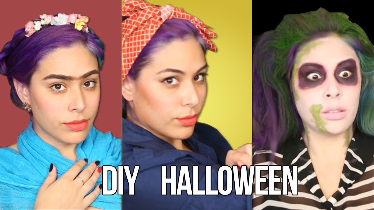 Last minute EASY Halloween Costumes Ideas ♥ DIY - YouTube