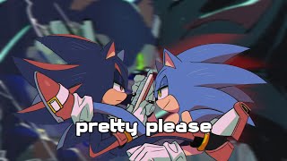 [amv] pretty please |sonic x shadow |соник и шедоу