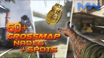 Cross-Map Spawn Nades! BEST NADE SPOTS!...SEARCH & DESTROY (Modern Warfare)