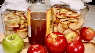 الطريقة الاصلية لعمل خل التفاح الطبيعى