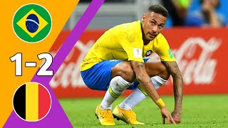 Brazil 1 × 2 Belgium | 2018 World Cup Quarter Final Extended Highlights & Goals HD