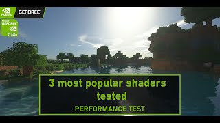 Nvidia GeForce 840m tested in popular shaders in Minecraft