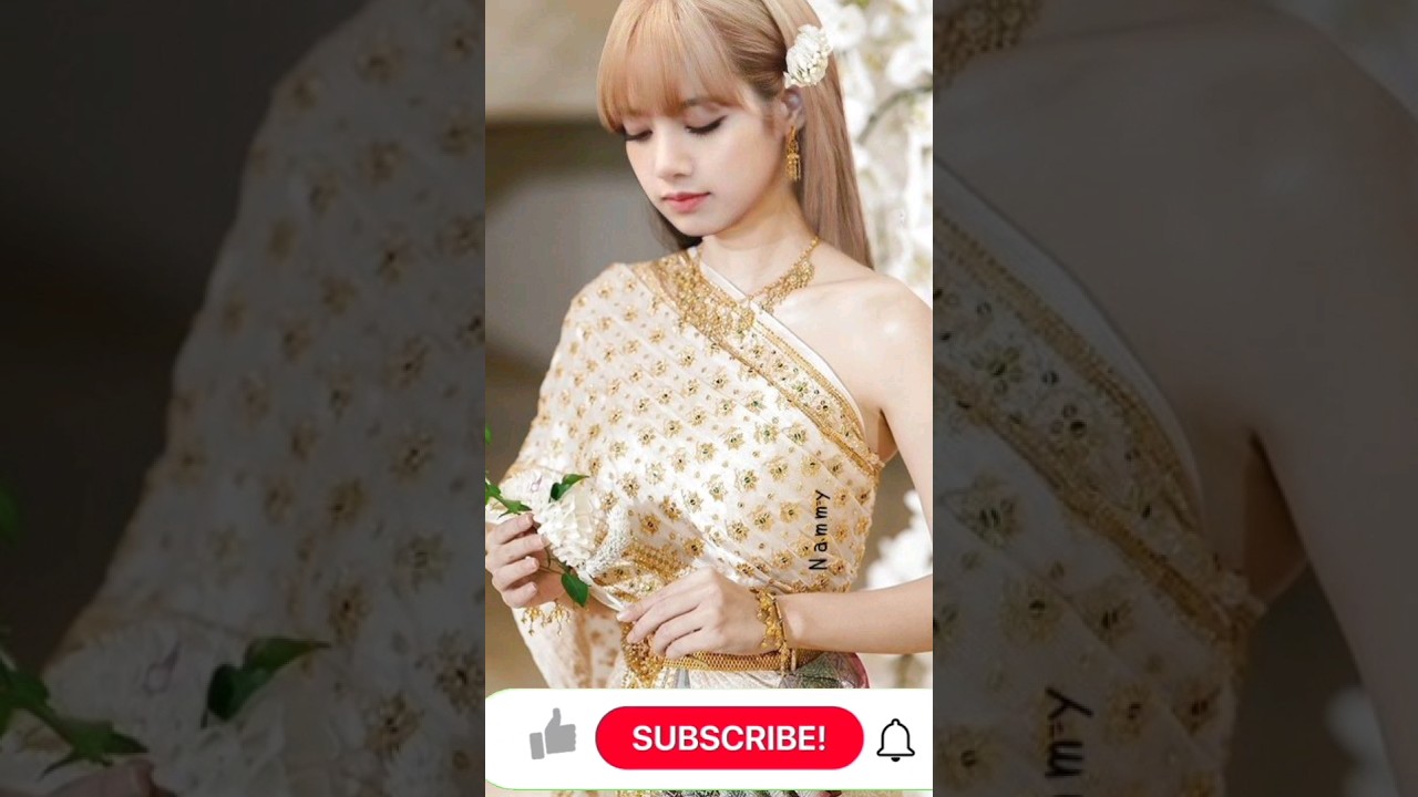 Thailand traditional dress for Lisa  dress  Thailand  tiktok   shortsvideo  viralvideos