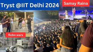 Asia’s biggest technical fest ​@tryst IIT Delhi 2024 || Vaibhav Chaudhary