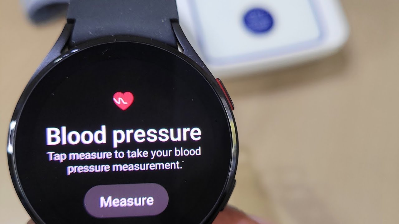 Samsung Galaxy Watch4 Blood Pressure Monitoring - YouTube
