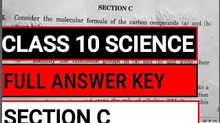 Class 10 science answer key 2020 section c set 2