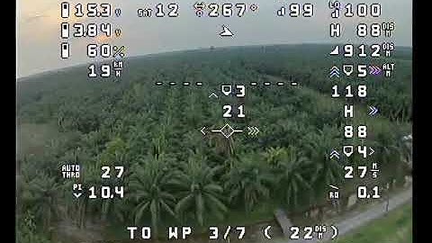 INAV 4.0 mission waypoint and auto landing..