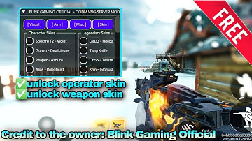 codm mod menu season 9/injector gun skin/operator skin/aim/esp/wall/1.8.41/vn