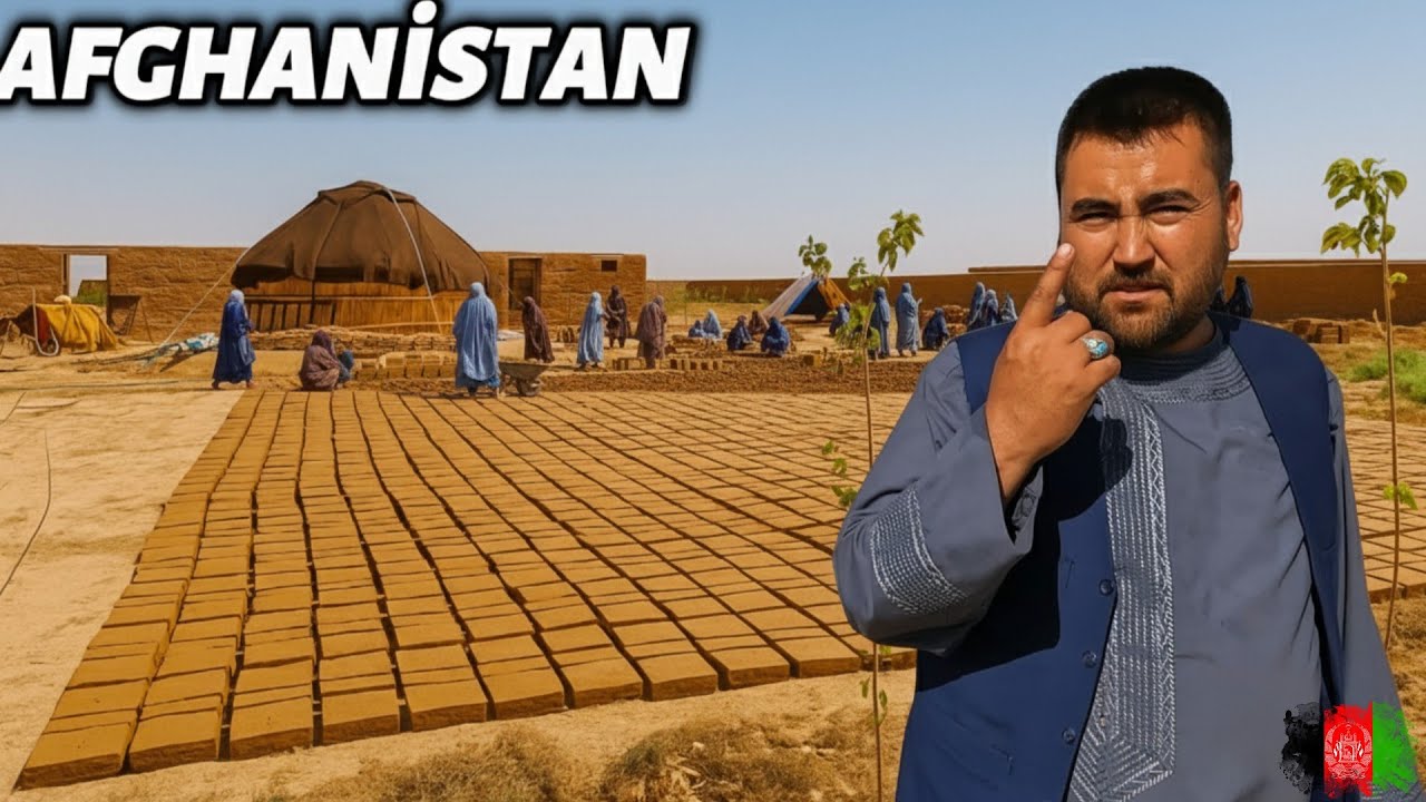 Sıfır Maliyetle Ev! Afganistan’da Çamurdan İnşa Edilen Yerel Evler 🇦🇫 ! Hiç Böyle Görmediniz 😱 #265 