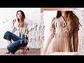 THRIFT FLIP // transforming old jeans, dresses + tshirts