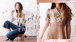 THRIFT FLIP // transforming old jeans, dresses + tshirts - Durasi: 7.49. 