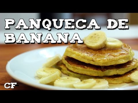 Panqueca de banana com 2 ingredientes @CookFork