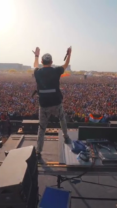 DJ Snake Crowd Control In India 🔥🔥 #djsnake #crowdcontrol #india #edm #musicfestival #sunburn #music