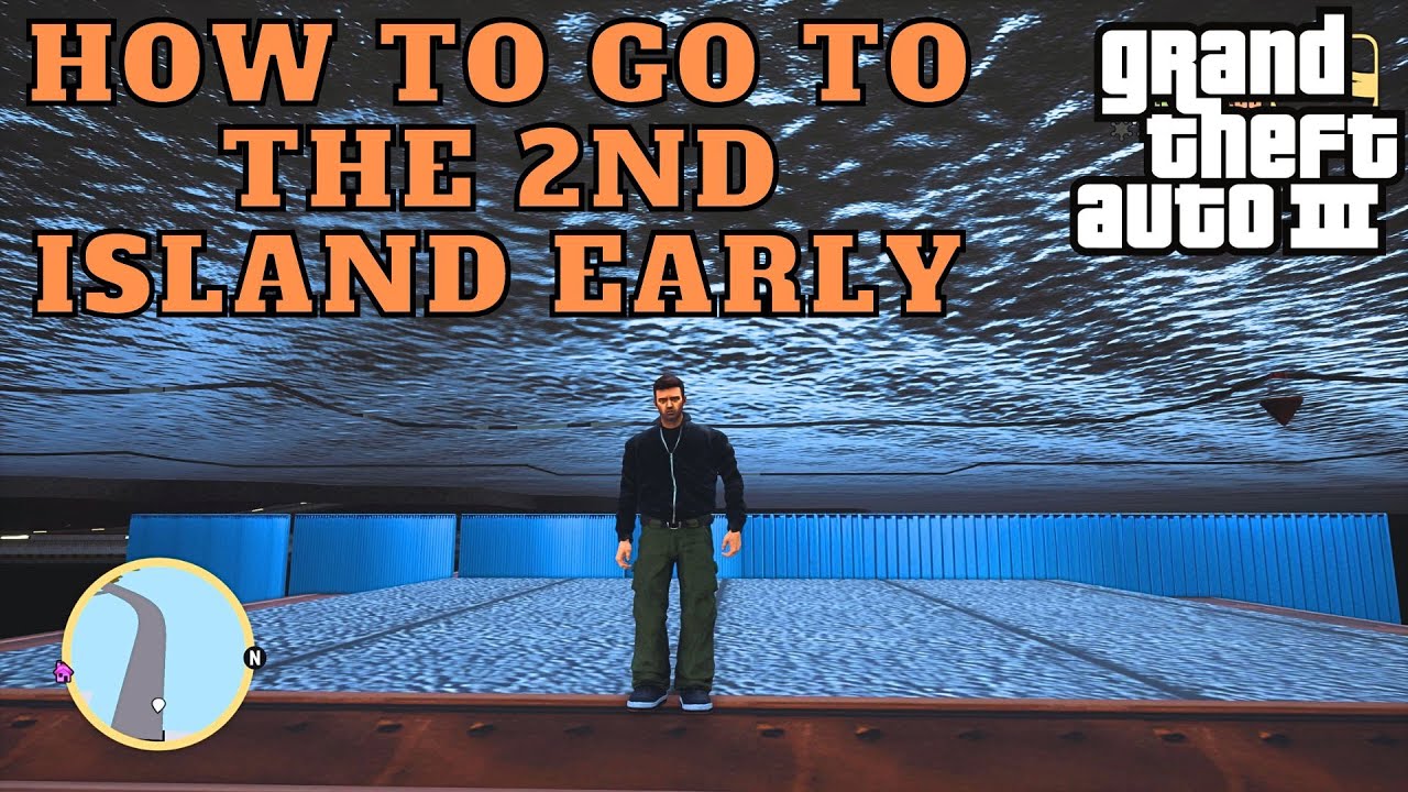 How To Get To The 2nd Island (Staunton Island) GTA III (GTA3) Grand