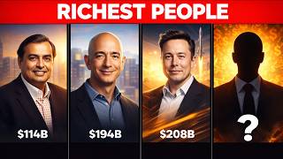 World most richest people in 2025 @Data_Dash-j1t #comparison 