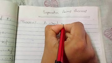 Theorems based on Separation Axioms part-4 /Topology /Maths