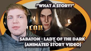 SABATON - Lady of the Dark Animated Story Video | Americans Learn