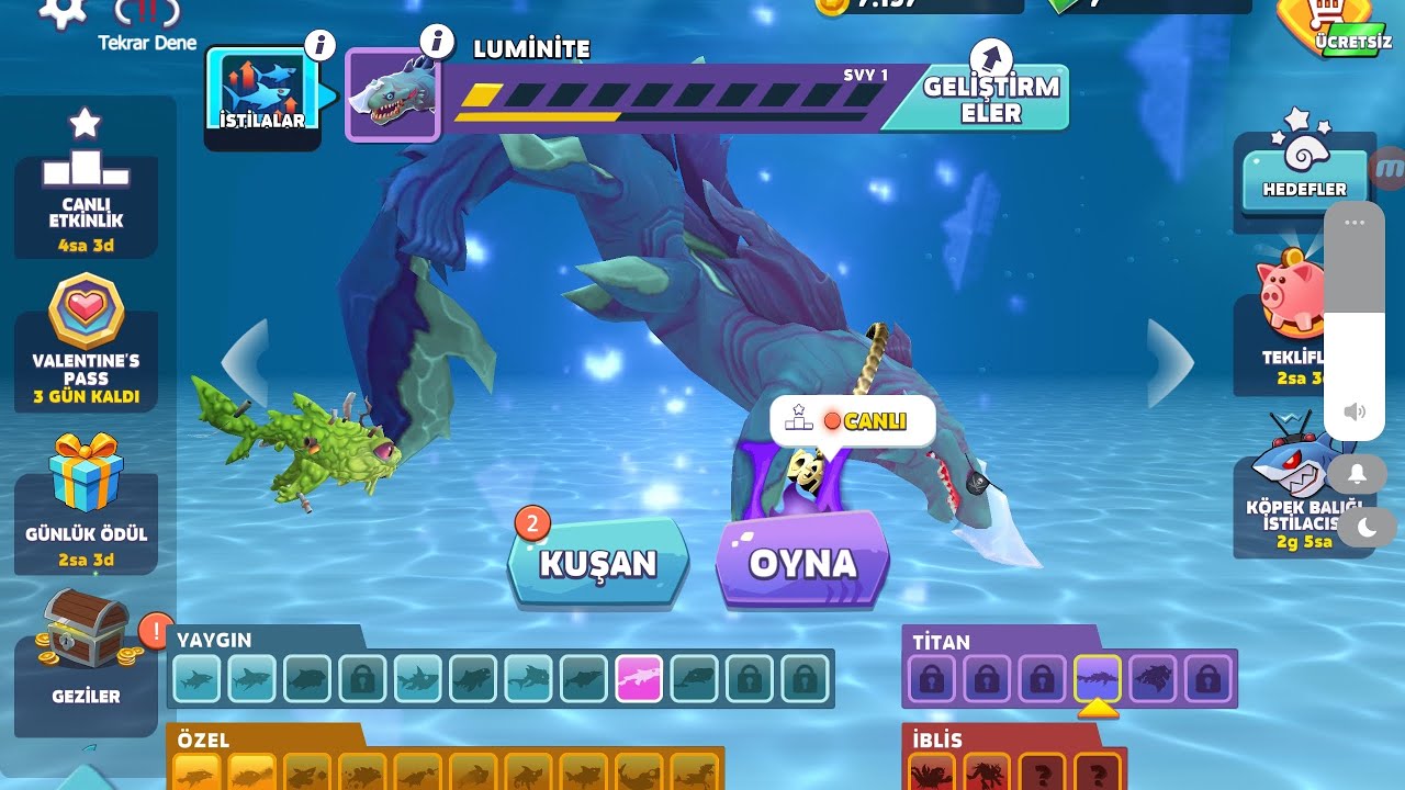 Balık oyununda çok güzel bir balık açtım. Brawl stars'ta 20000 oldu