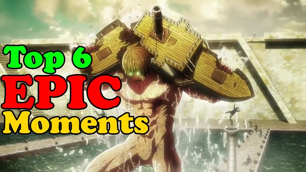 TOP 10 EPIC MOMENTS SHINGEKI IN KYOJIN - EPIC SCENES 