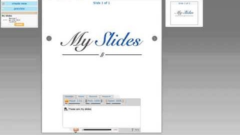 Updating voice over on a SlideSpeech slide
