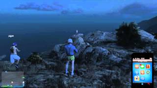 GTA V PS4 online GHOST free roam (hidden easter egg)