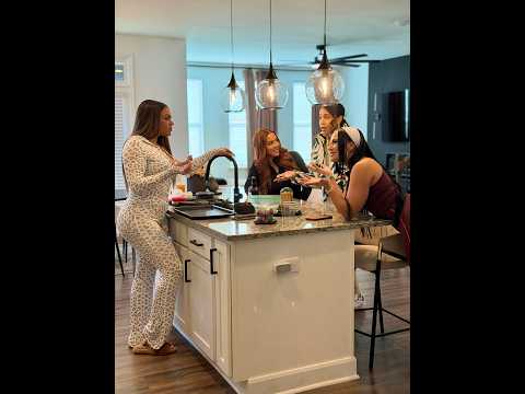 When Honey Pot tells the girls what Wayne wants to name the podcast!