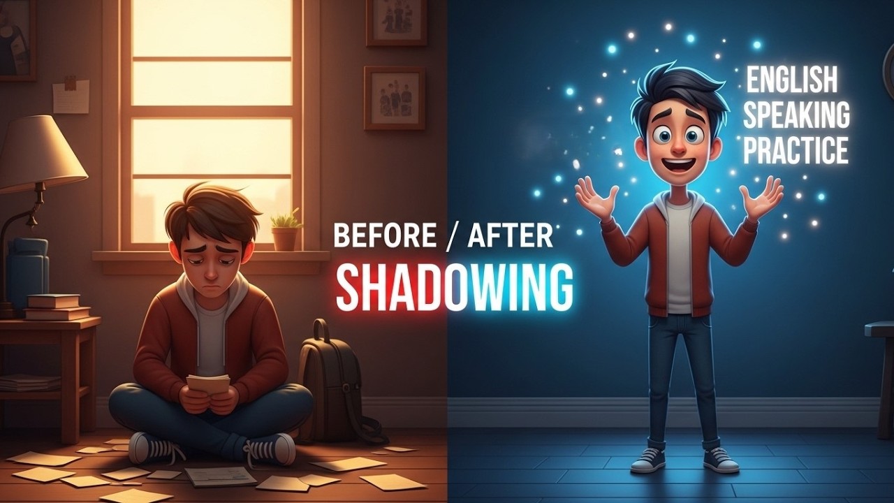 Shadowing English Speaking Practice | Listen and Repeat for Fluency ...