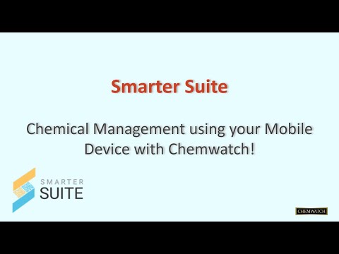 Chemwatch Smarter Suite Webinar March 2022 video