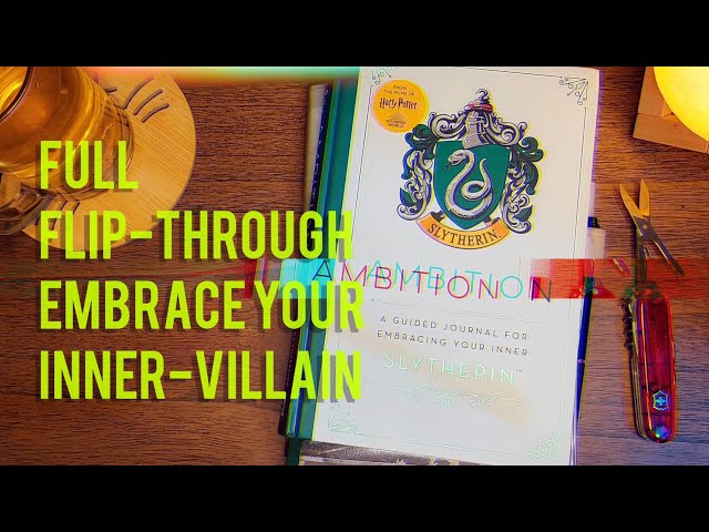 Harry Potter: Ambition: A Guided Journal for Embracing Your Inner Slytherin