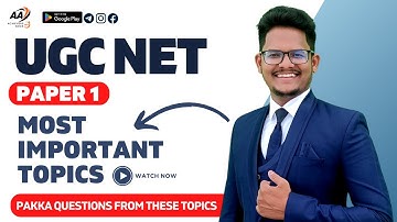UGC NET DEC 2023 Paper 1 | Most Important Topics by Shiva sir | Must Prepare these Questions