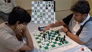 IM makes a Comeback from a Losing Position - IM Kaustuv vs Ambarish | 14th Chess for Youth 2024