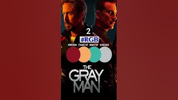 Ultimate Color Palettes from Popular Movie Posters#tutorial#creative #colors #graphicdesign#movies