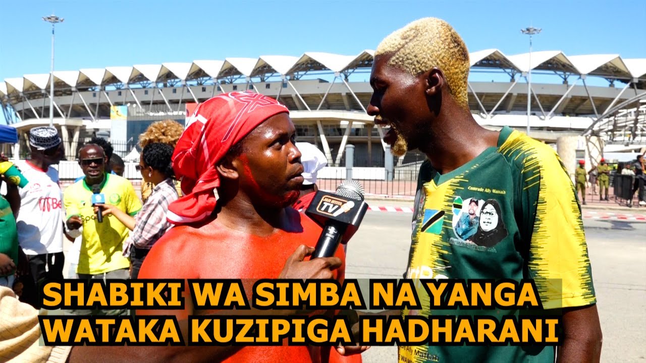 🔴LIVE: SHABIKI WA YANGA ATAKA KUZIPIGA NA SHABIKI WA SIMBA KWA ...