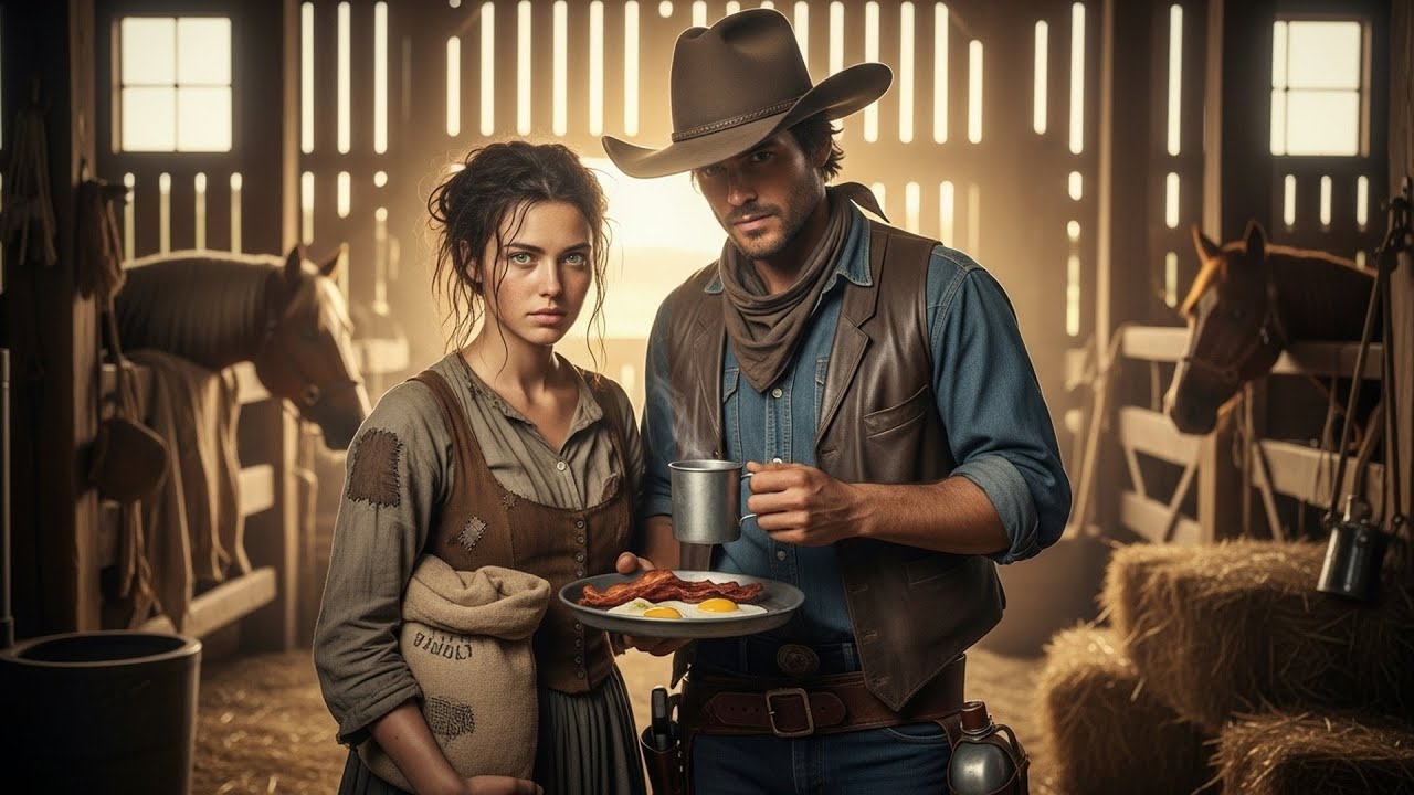 Cowboy Found Her Sleeping In His Barn, Gave Her Breakfast and A Reason To Stop Running