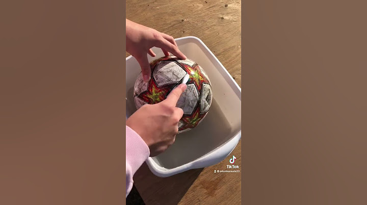 Cleaning my champions league ball⚽️🔥