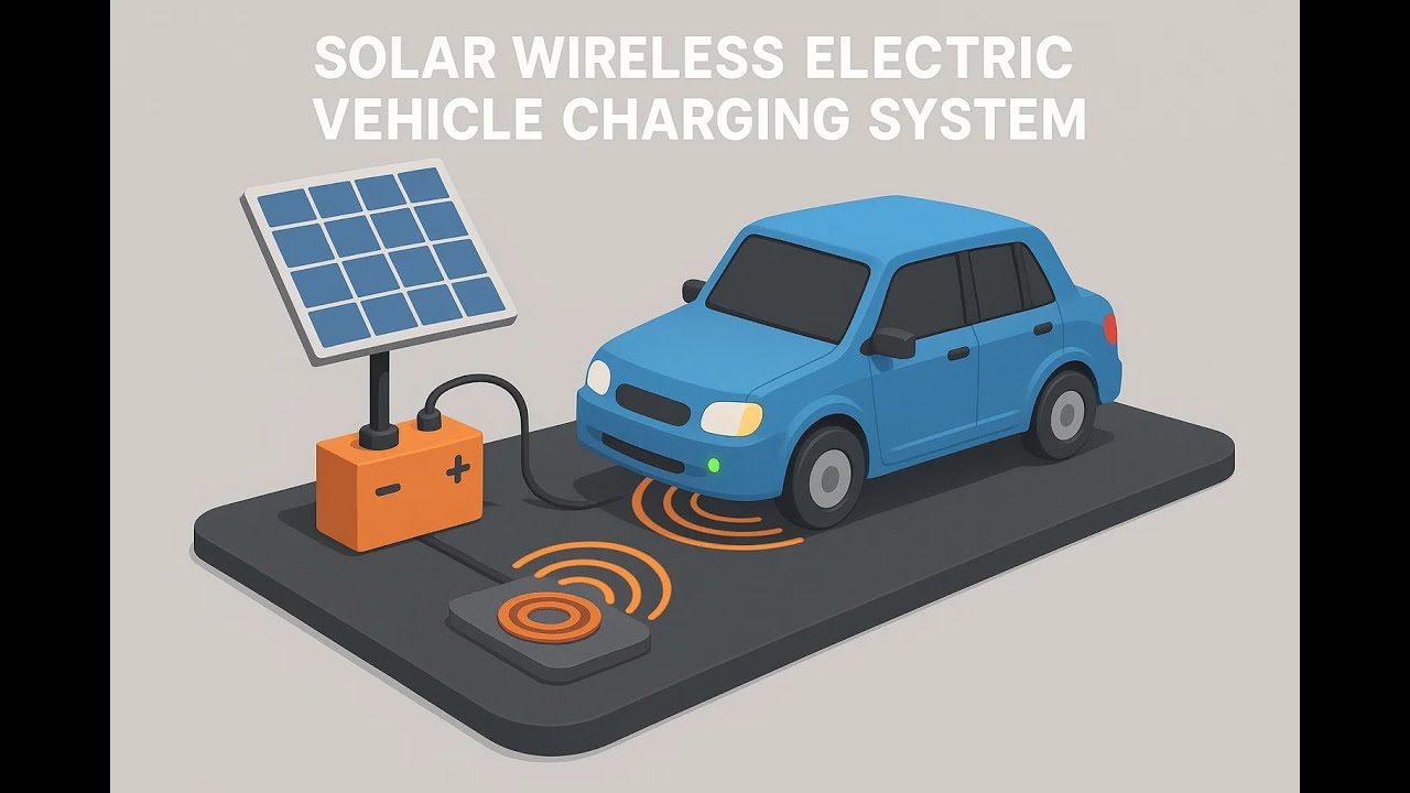 HVS-2807.Solar Wireless Electric Vehicle Charging System #Wireless ...