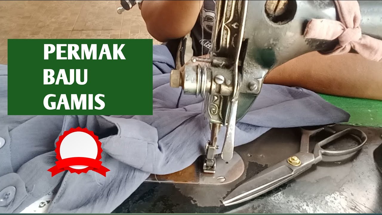 Vermak Baju Gamis Potong Bawah dan Besarin Lingkar Ketiak