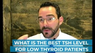 What is the Best TSH Level for Low Thyroid Patients Low Tsh Level Meaning
