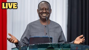 LIVE: Raila Odinga attending Devolution Conference, Day 2 in Homa Bay.
