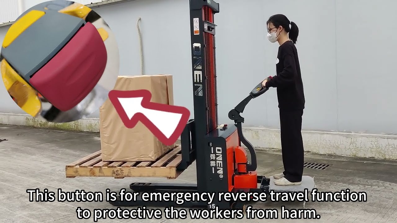 How to Use the CDDB Stand on Electric Pallet Truck?