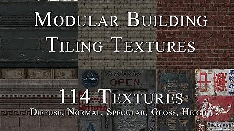 Modular Building Set (UE4) - PurePolygons