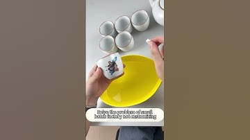 Inkjet Water Slide Decal Paper | Water Cup | Water Transfer Paper | DIY Cup | A-SUB Paper#waterslide