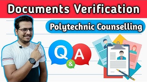Documents Verification | Jeecup | BTEUP | Re-uploaded video for students support