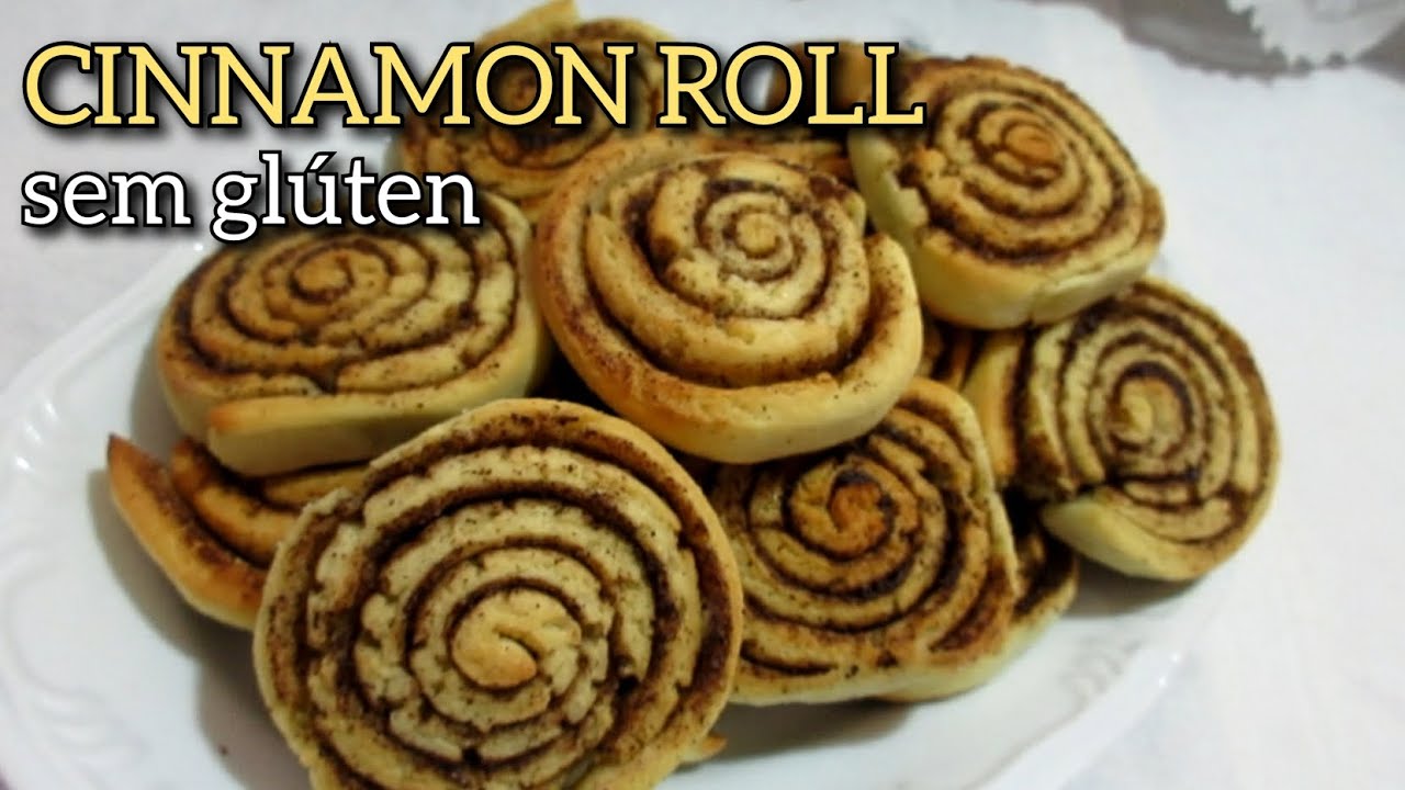 CINNAMON ROLL SEM GLÚTEN | rolinhos de canela | com a mesma massa faz FATIAS HÚNGARAS.