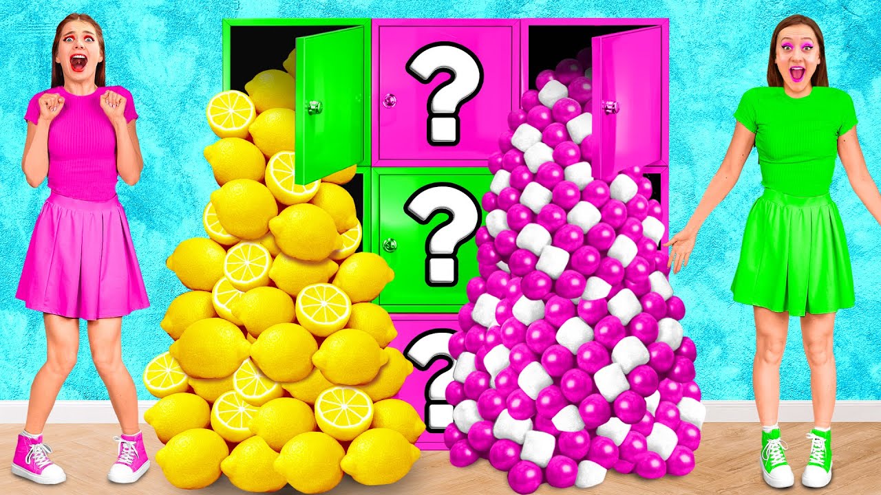 تحدي ألوان صندوق الغموض | الأدوات الذكية مقابل المأجورون DuKoDu Challenge