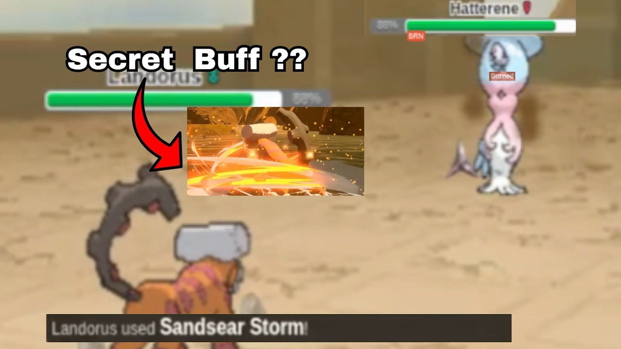 Sandsear Storm Landorus-Therian: Почему никто этим не пользуется?