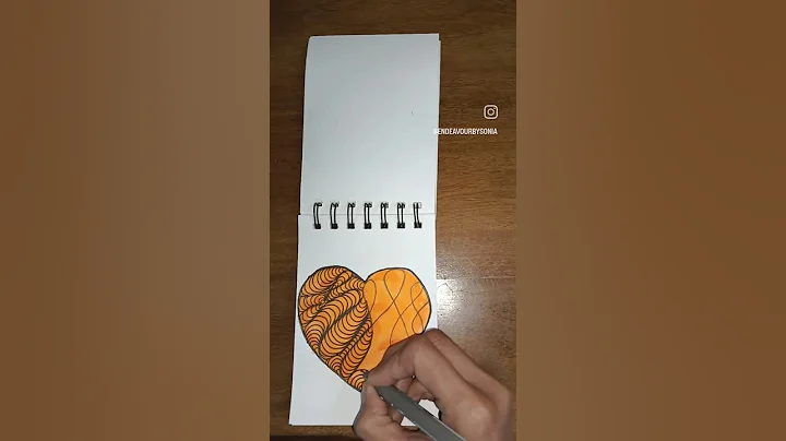 Zentangle 💛 #zentangle #trending #viral #shortvideo #shorts #calmdown #love