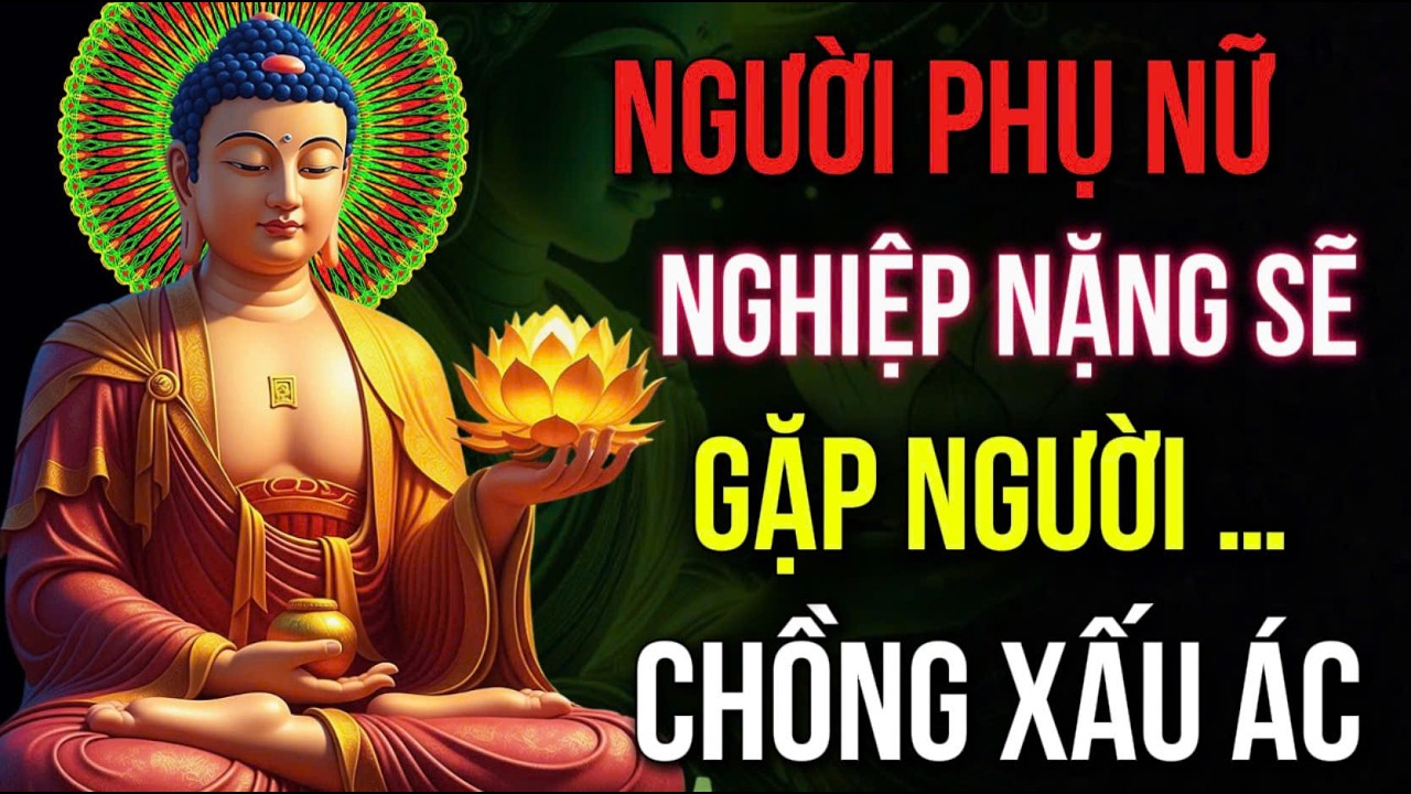 NGƯỜI PHỤ NỮ NGHIỆP NẶNG, SẼ GẶP NGƯỜI CHỒNG XẤU ÁC | Hoa Từ Tâm