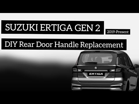 How To Replace Rear Door Handle | Suzuki Ertiga Gen 2 | DIY | #SuzukiErtiga #RearDoorHandle #DIY
